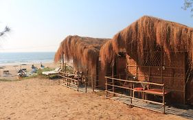 Huts On Arambol Beach